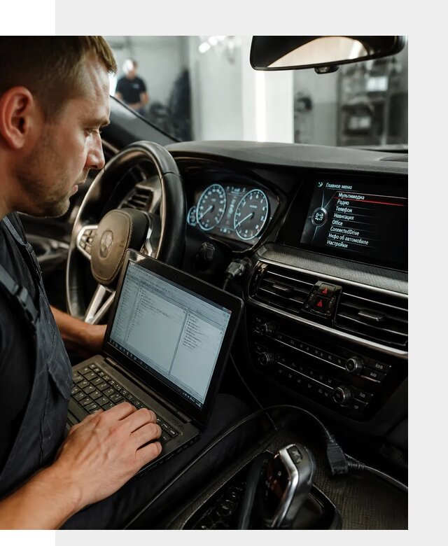 Русификация приборной панели BMW для авто в Чусовой от компании