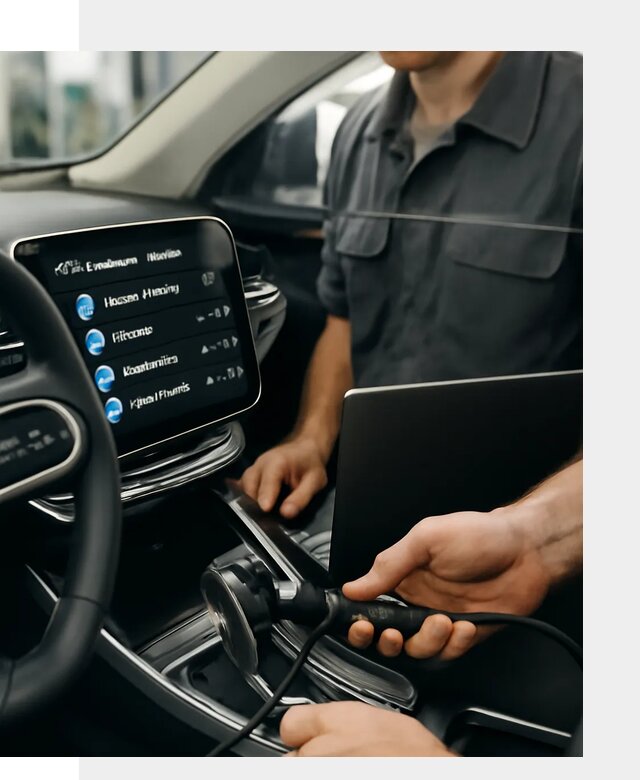 Установка приложений Geely для мультимедиа автомобиля в Чусовой