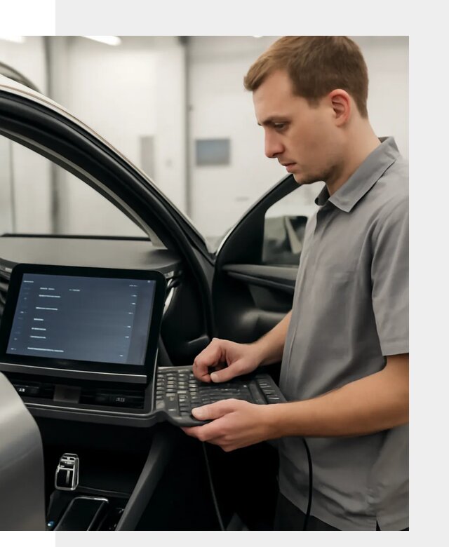 Русификация мультимедиа автомобилей Lynk Co в Чусовой