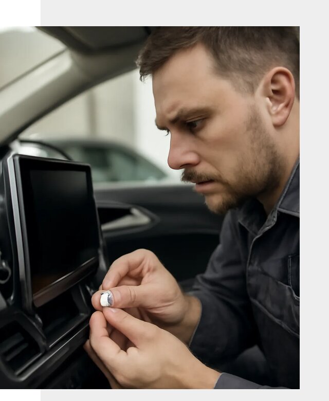 Установка SIM карты в авто для мультимедиа в Чусовой
