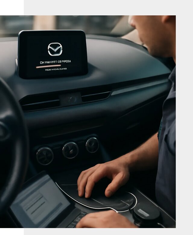 Установка приложений Mazda на мультимедийную систему в Чусовой